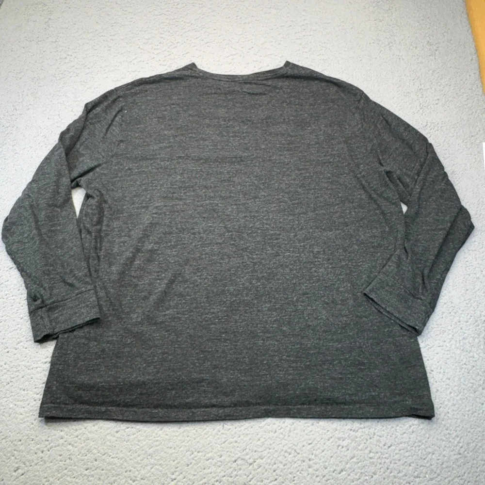 Polo Ralph Lauren Shirt Mens XXL Charcoal Gray Long Sleeve Classic Fit Pony